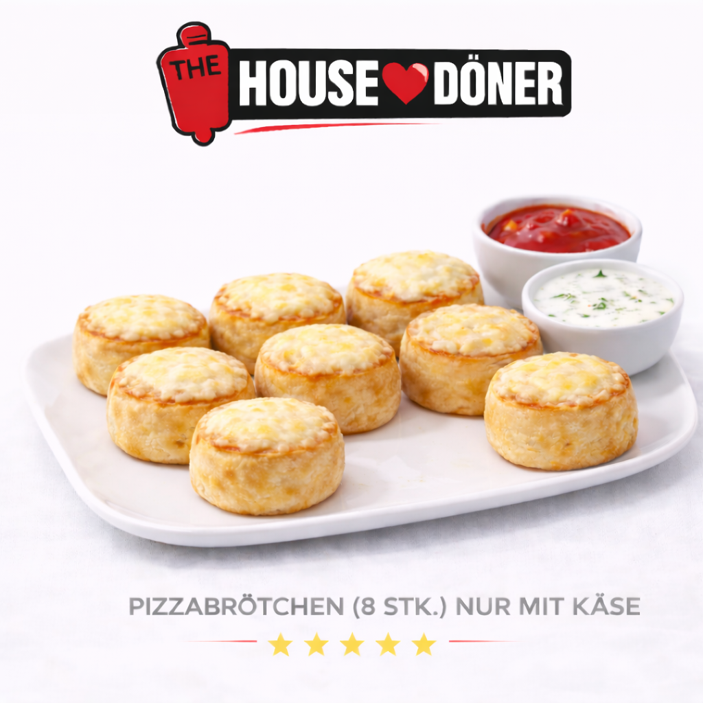 Pizzabrötchen (8 Stk.) mit Käse