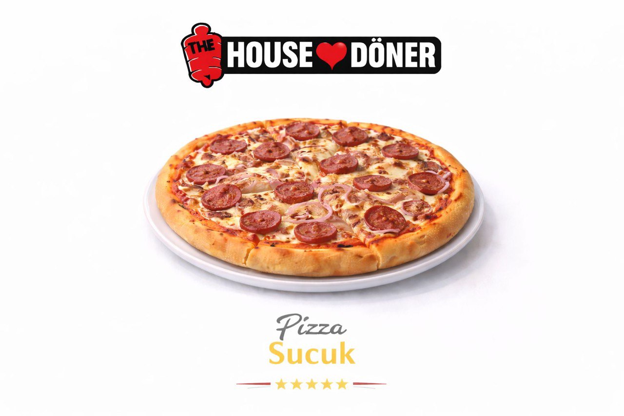 Pizza Sucuk (mit Sucukscheiben)